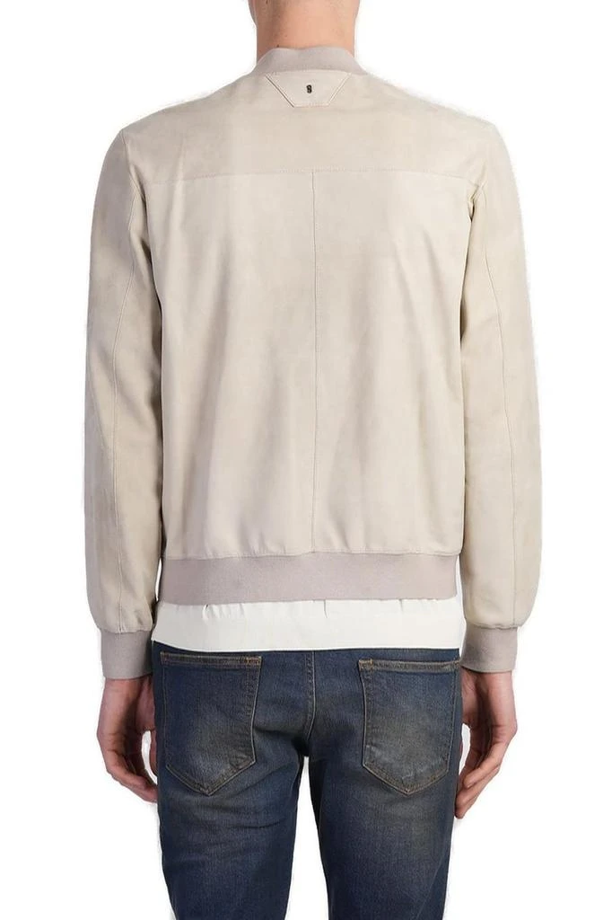 Salvatore Santoro Salvatore Santoro Zip-Up Leather Bomber Jacket 2