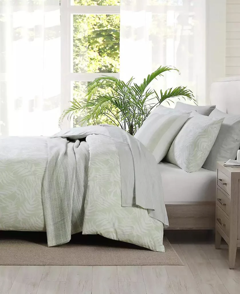 Tommy Bahama Art Of Palms Reversible 3 Piece Duvet Cover Set 10