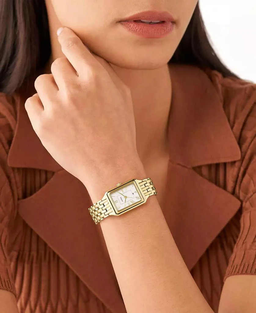 Fossil Women's Raquel Gold-Tone Stainless Steel Bracelet Watch, 23mm 5