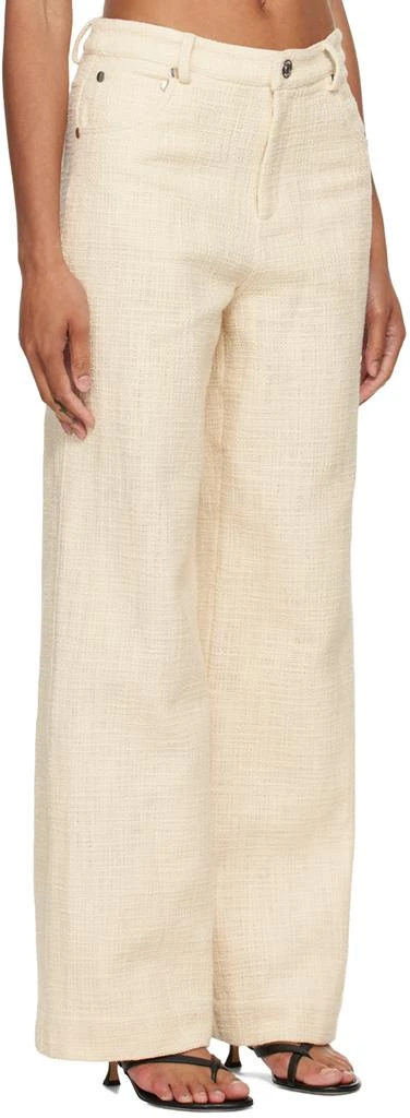 Staud Off-White Grayson Trousers 2