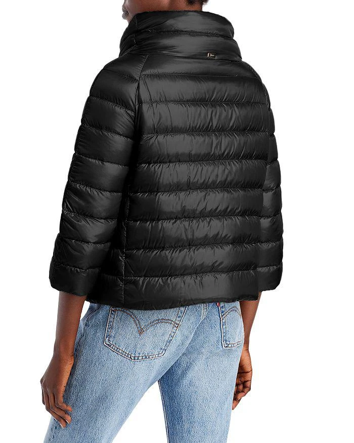 Herno Sofia Iconico Cropped Down Puffer Coat 2