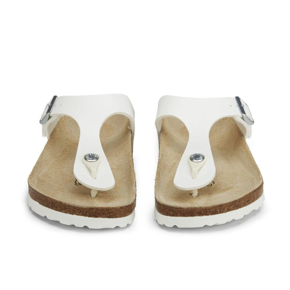 Birkenstock BIRKENSTOCK WOMEN'S GIZEH TOE-POST SANDALS - WHITE 4
