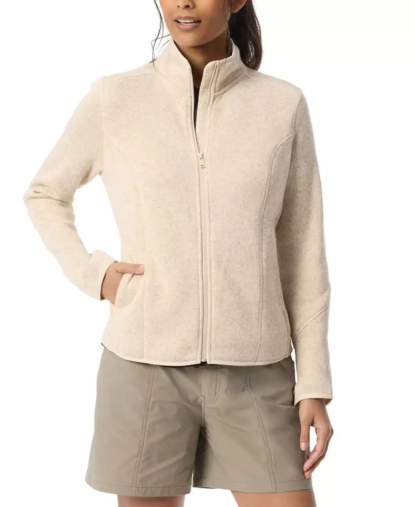 BASS OUTDOOR Women's Minimal Fleece Long Sleeves Jacket 1