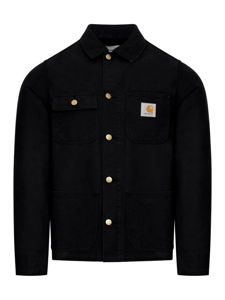 Carhartt WIP MICHIGAN DEARBORN CANVAS JACKET WITH VELVET COLLAR 1