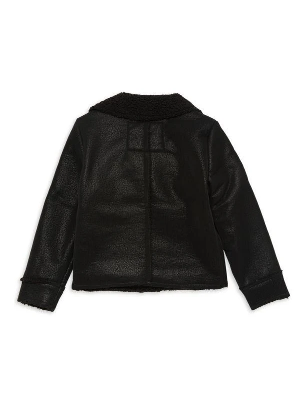 Urban Republic ​Little Girl's Faux Leather Moto Jacket 2
