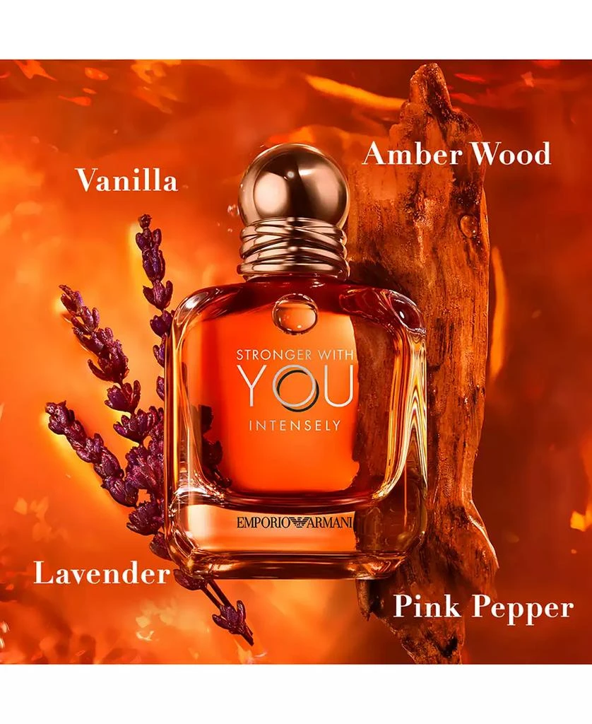 Giorgio Armani Emporio Armani Men's Stronger With You Intensely Eau de Parfum Spray, 1.7 oz. 5