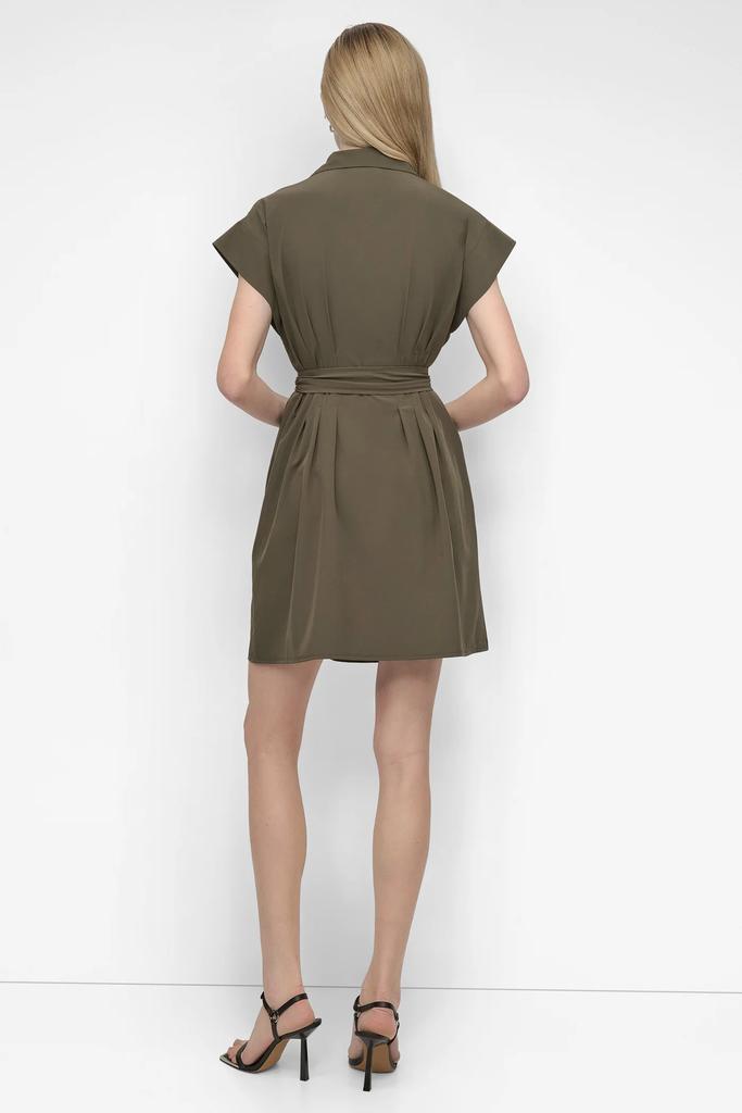 DKNY SHORT SLEEVE SHIRT DRESS