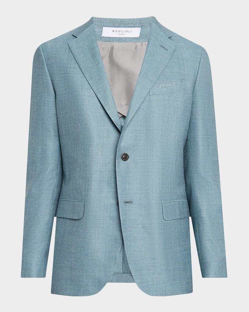 BOGLIOLI Men's Solid Sport Coat