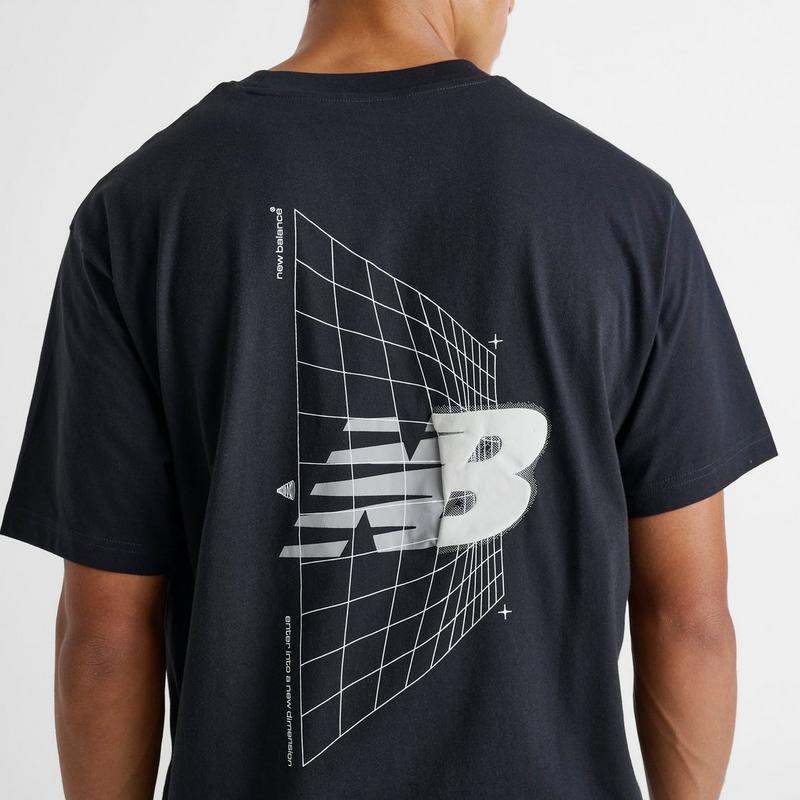 Shop Men's New Balance Dimension Graphic T-Shirt on Sale at