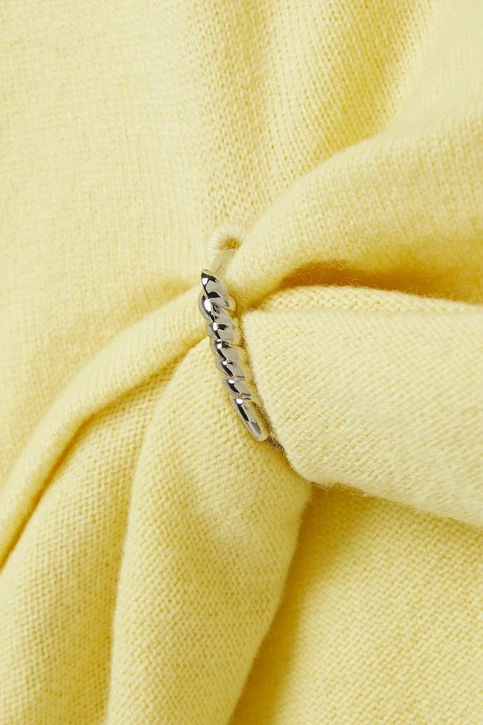 JW Anderson Draped embellished merino wool tank 4