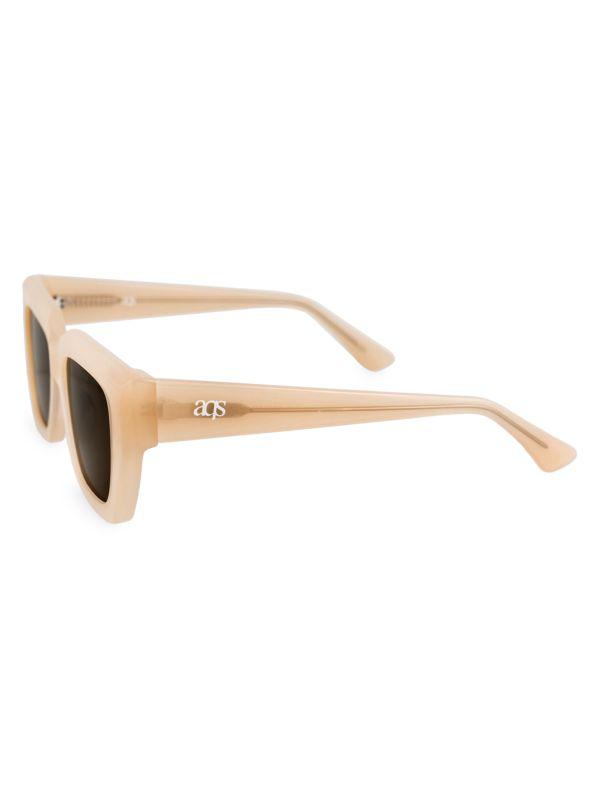 AQS 47MM Square Sunglasses
