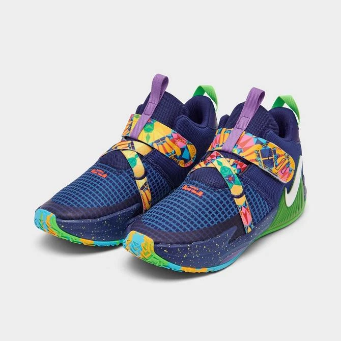 NIKE Little Kids' Nike LeBron Witness 7 Stretch Lace Basketball Shoes 3