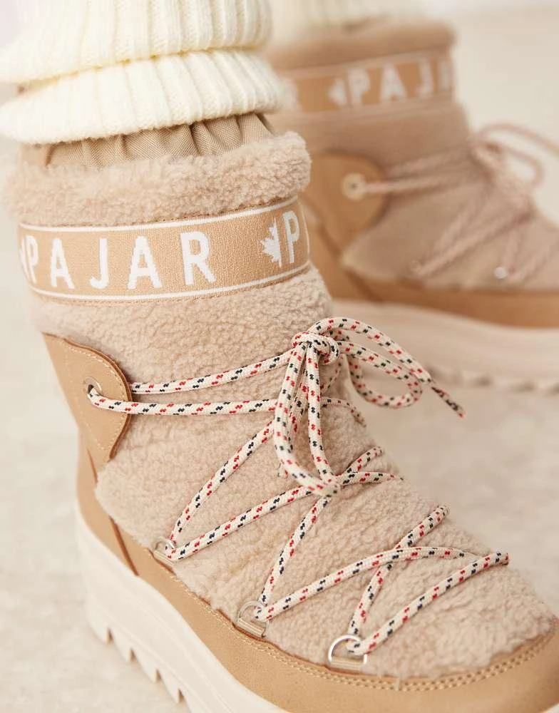 Pajar Pajar Galaxy Lama snow boots in beige 4