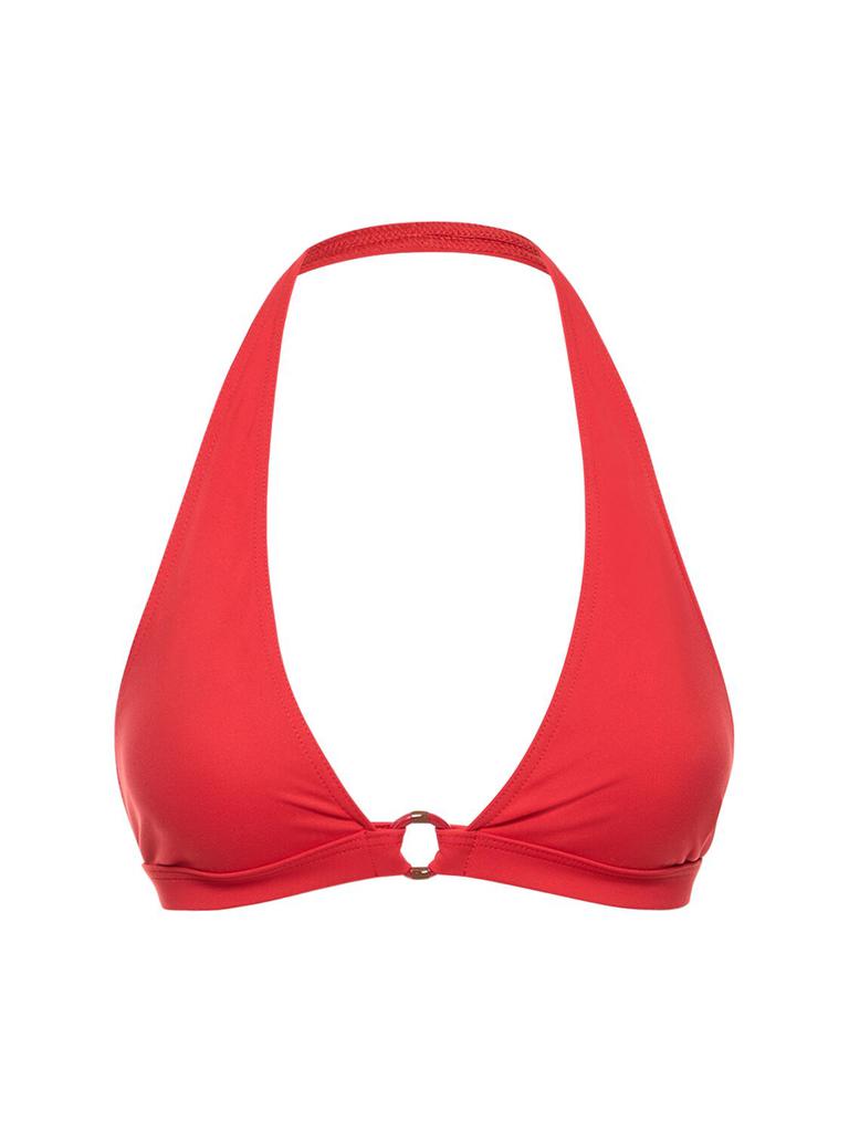 LORO PIANA Ring Marine Triangle Jersey Bikini Top