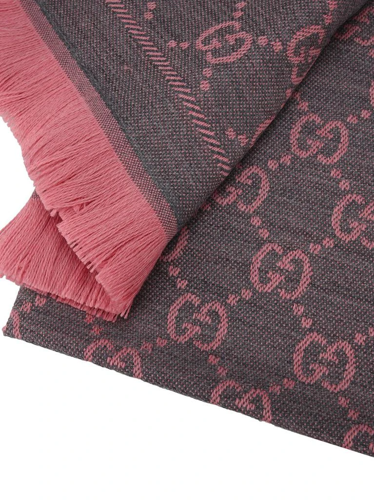 Gucci Gucci GG Supreme Jacquard Scarf 4