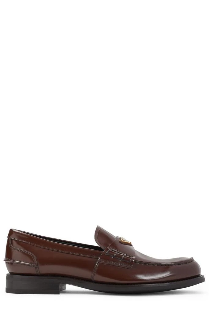 Prada Prada Triangle-Logo Slip-On Loafers 1