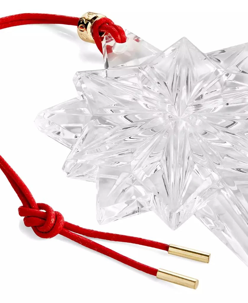 Waterford Crystal Annual Snow Star Ornament 2024 4