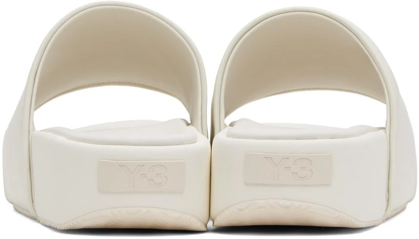 Y-3 Off-White Platform Slides 2