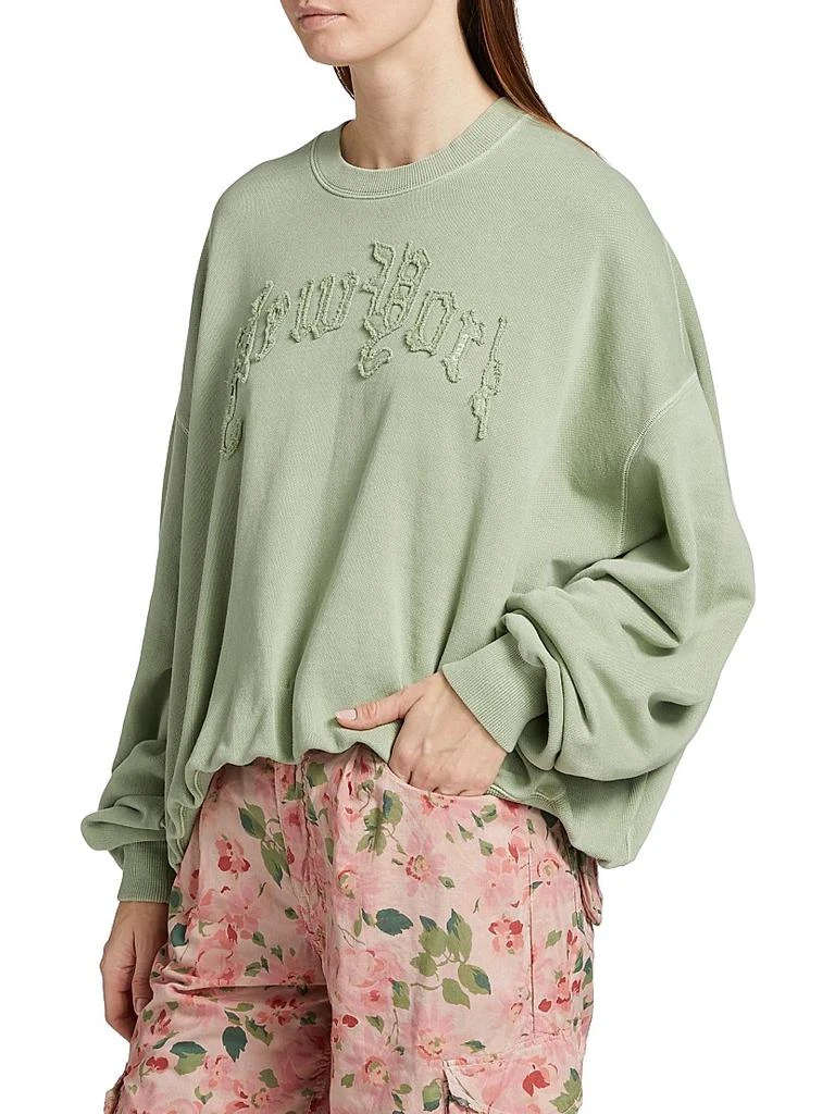R13 New York Balloon-Sleeve Sweatshirt 4