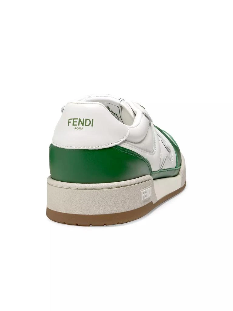 Fendi Leather Low-Top Sneakers 3