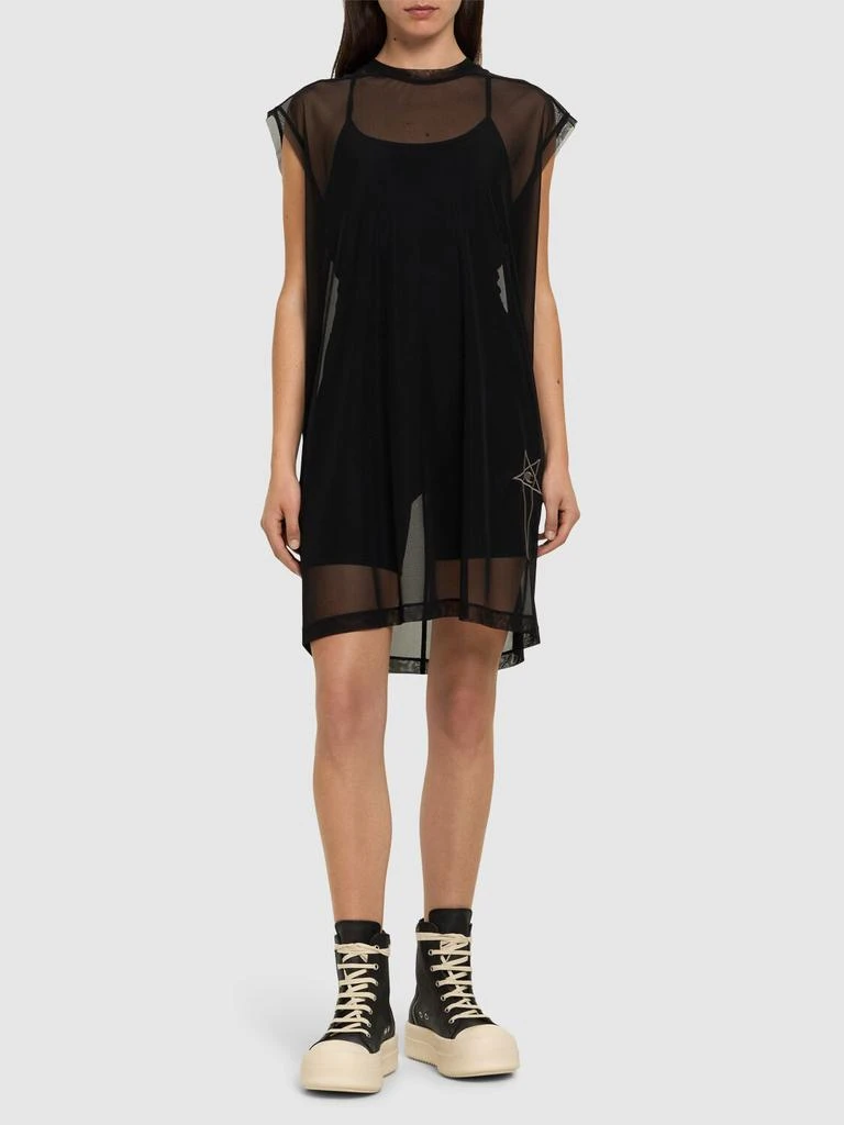 Rick Owens Champion Micromesh Long Top 1