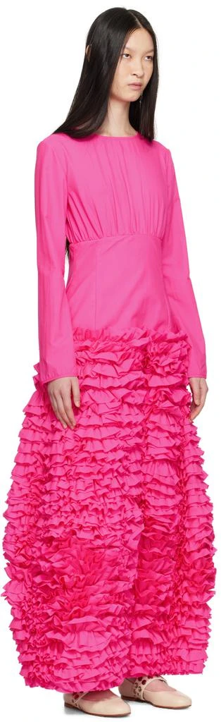 Molly Goddard Pink Phillis Maxi Dress 2