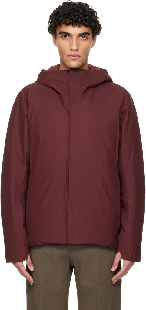 Veilance Burgundy Altus Down Jacket