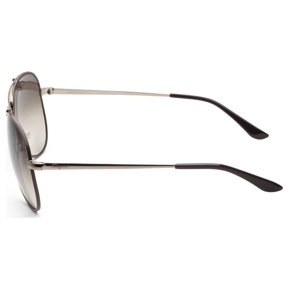 Salvatore Ferragamo Ferragamo Women's Brown Aviator Sunglasses 2
