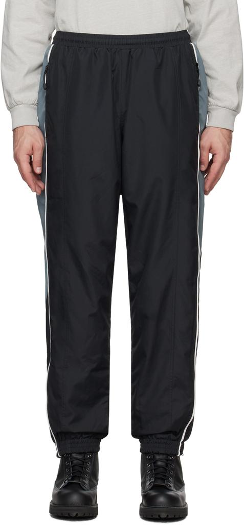 thisisneverthat Black Paneled Track Pants