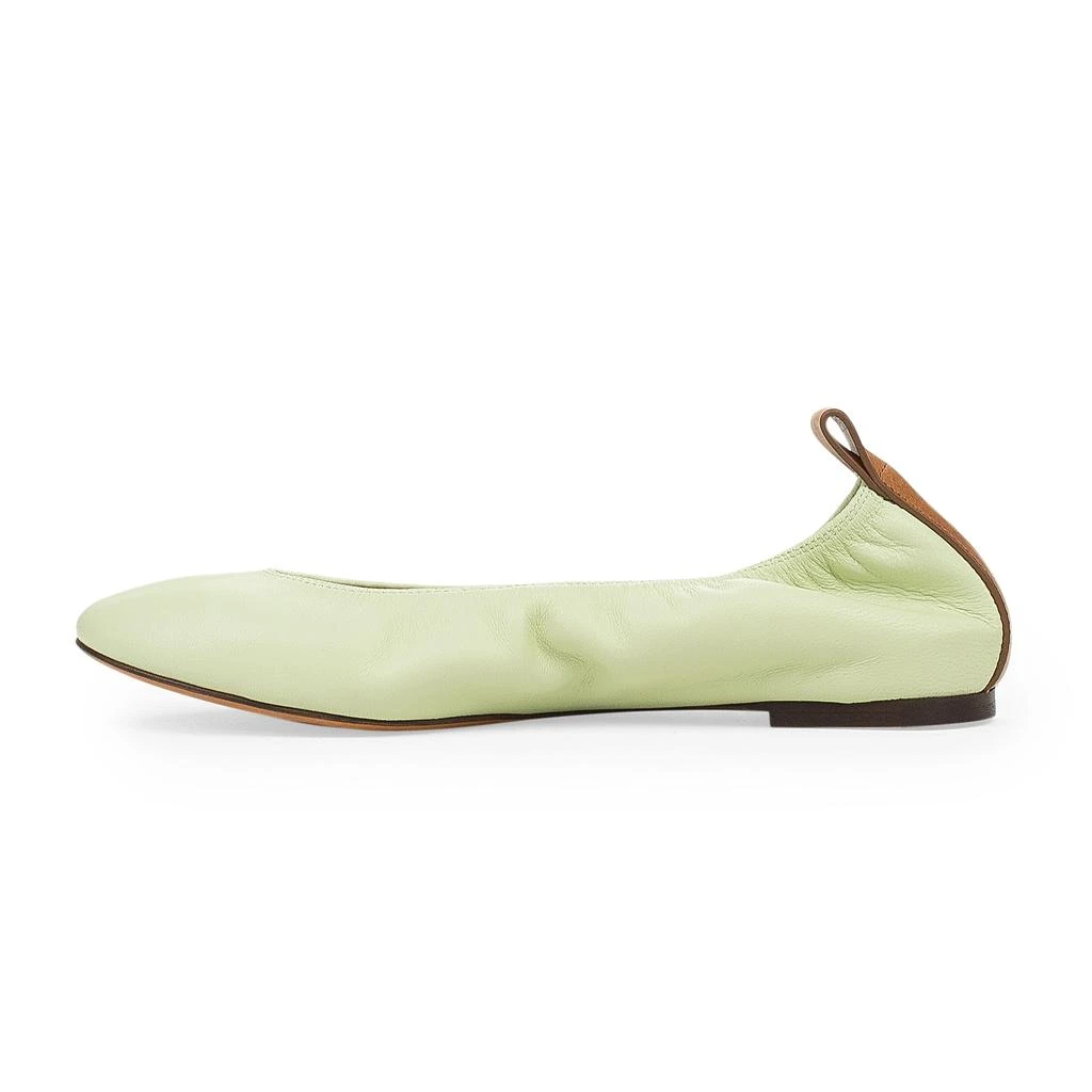 Lanvin PISTACHIO BALLERINA FLATS 2