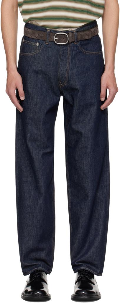 Shop Indigo Hard Twist Denim 5P Jeans on Sale at BeyondStyle – Get