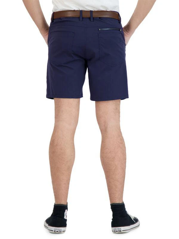 Levinas Performance Tech Stretch Denim Shorts 4