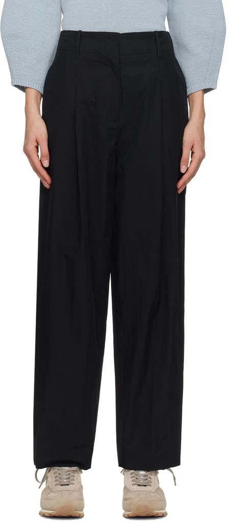 Nothing Written Navy Mailo Trousers 1