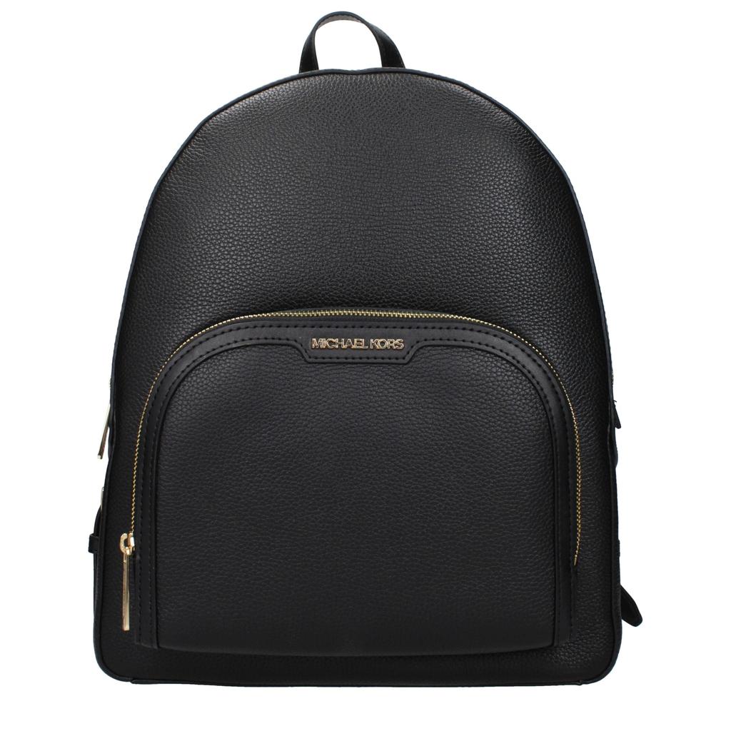 Michael Kors Michael Kors Black Leather Backpack