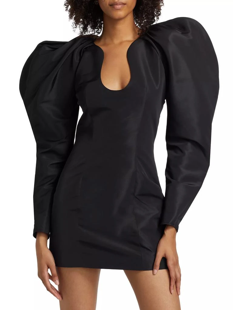 Nina Ricci Faille Coccoon-Sleeve Minidress 3