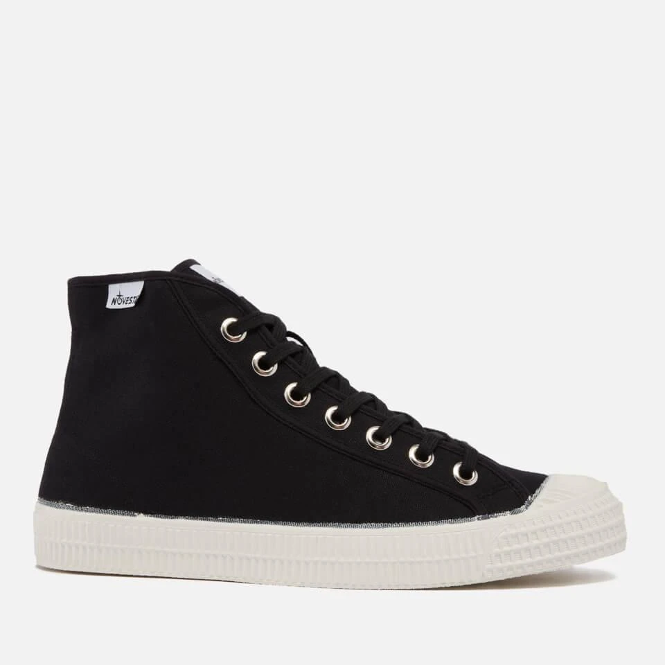 Novesta NOVESTA STAR DRIBBLE CANVAS HIGH-TOP TRAINERS 1