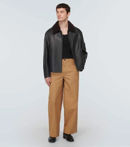Loewe Leather bomber jacket 2