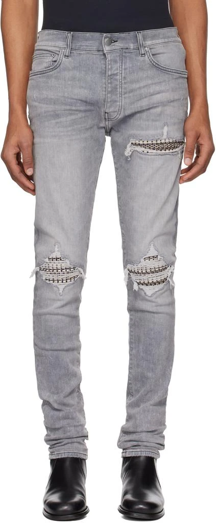 AMIRI Gray Boucle MX1 Jeans 1