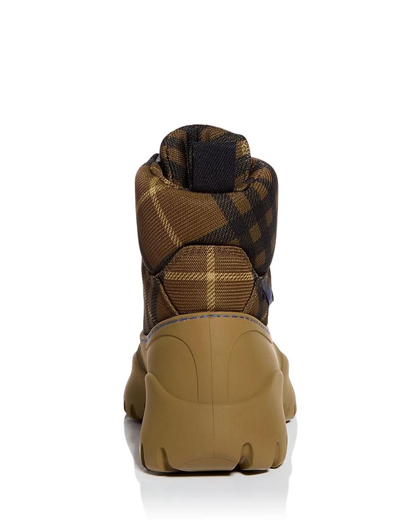 Burberry Men's Check Scoot Trek Boots 3