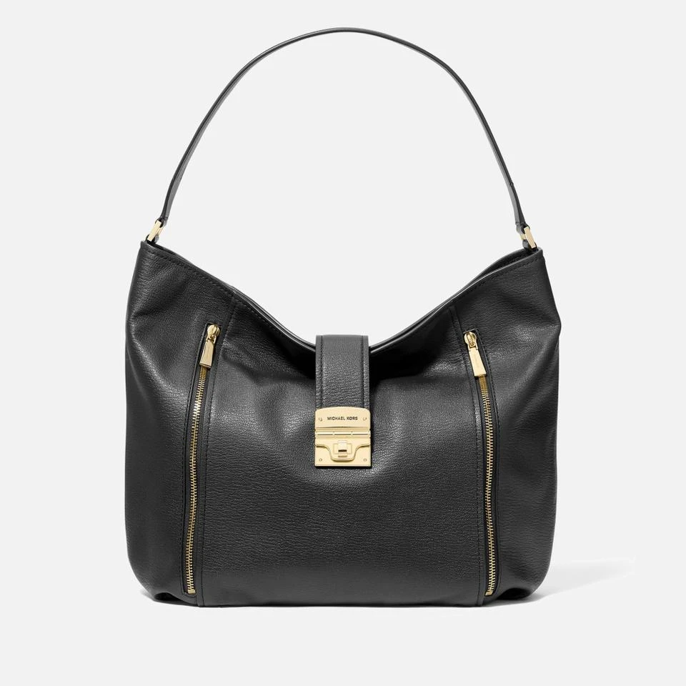 Michael Kors MICHAEL Michael Kors Addie Leather Hobo Bag 1
