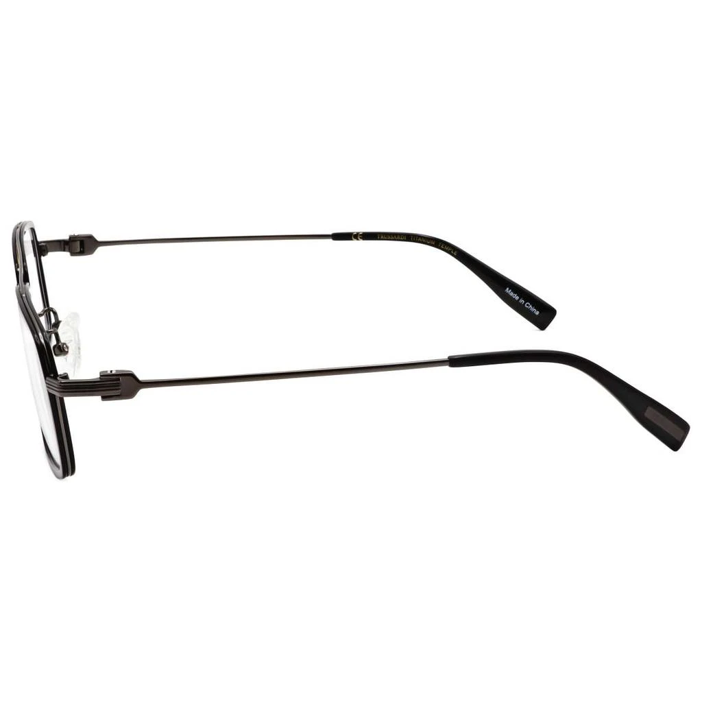TRUSSARDI Trussardi Men's Black Rectangular Opticals 3