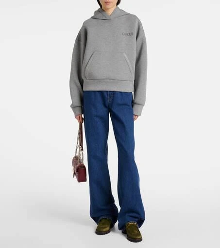 Gucci Horsebit suede ankle boots 3