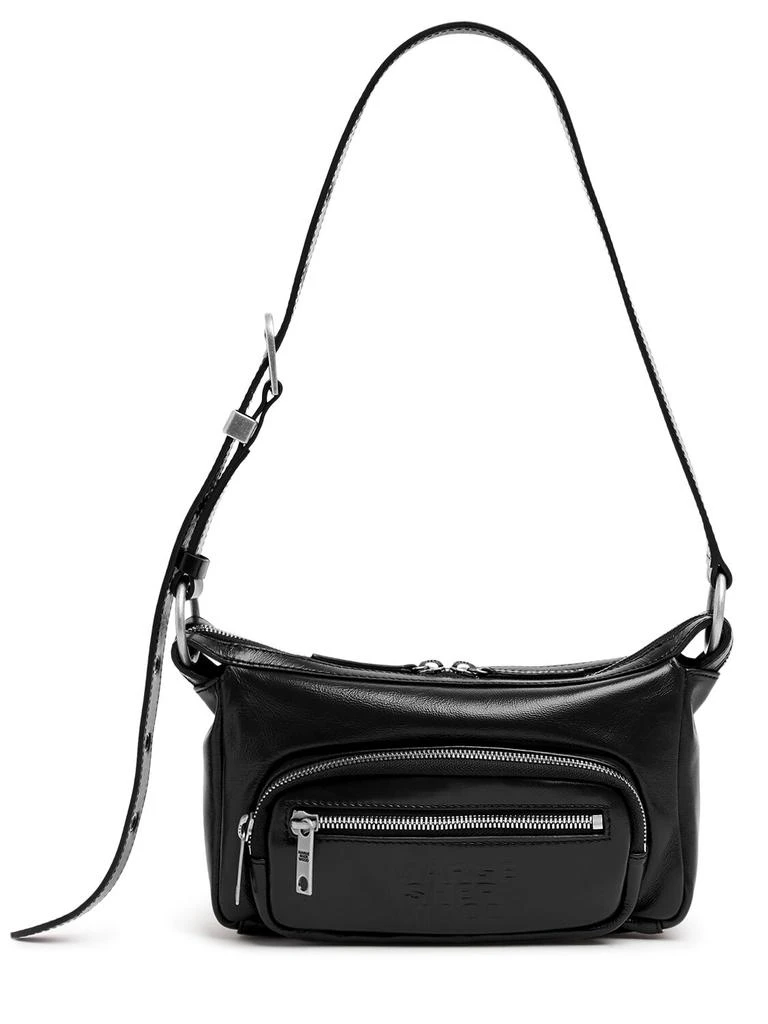 Marge Sherwood Mini Outpocket Glossy Leather Hobo Bag 1