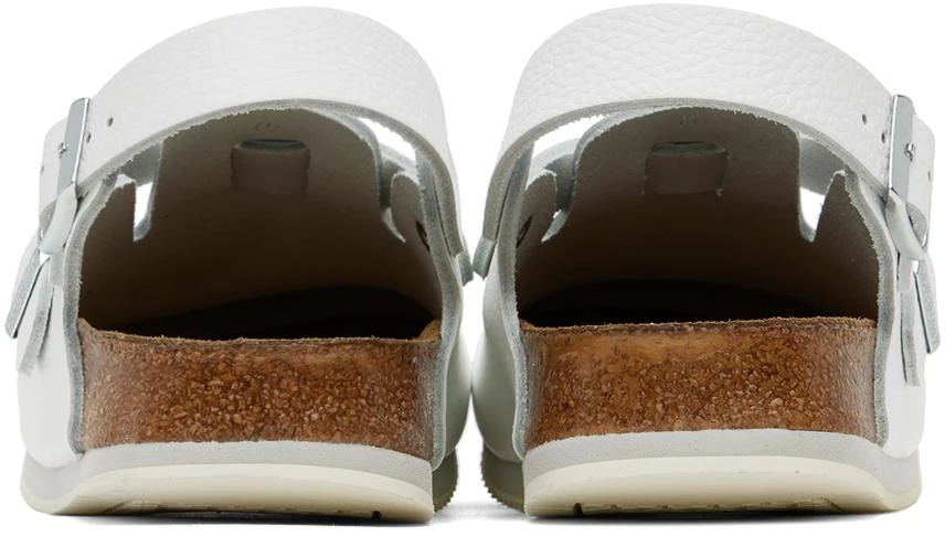 Birkenstock White Narrow Tokio Super Grip Loafers 2
