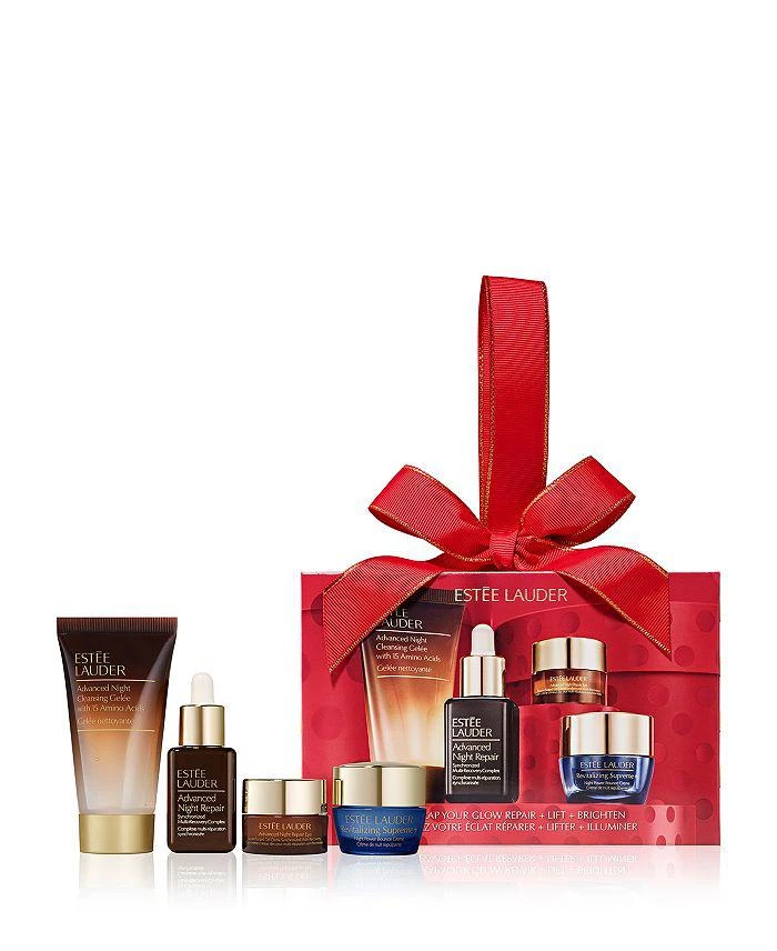 Estée Lauder Unwrap Your Glow Advanced Night Repair Skincare Starter Gift Set ($98 value) 2
