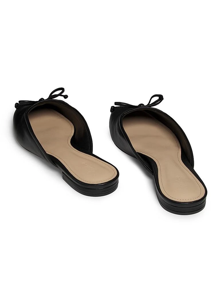22élevé Bow-Embellished Leather Ballet Mules 3