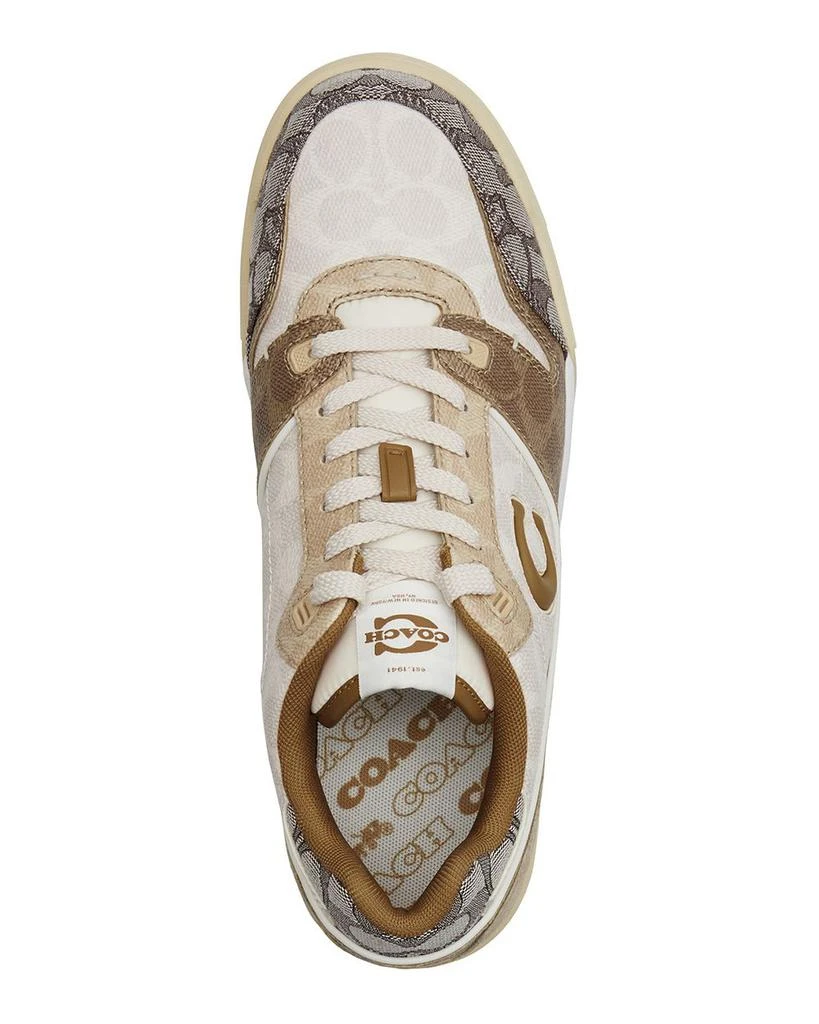 Coach Men
s Coach SoHo Sneakers with Mixed Signature 3