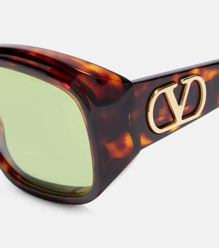 Valentino VLogo square sunglasses 2