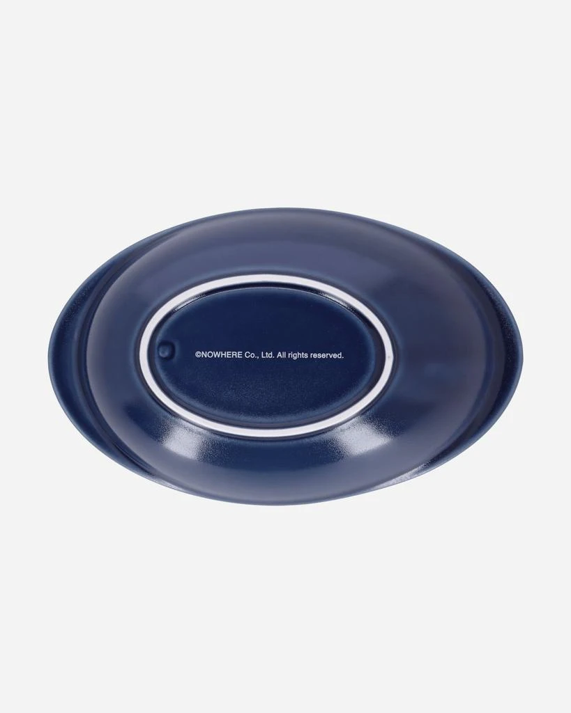 A Bathing Ape Hasamiyaki Oval Plate Navy 4
