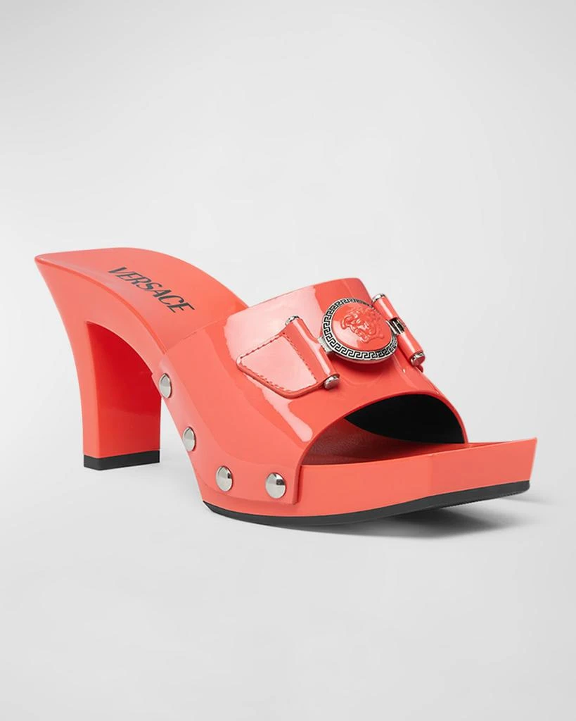 Versace Medusa Leather Mule Sandals 2
